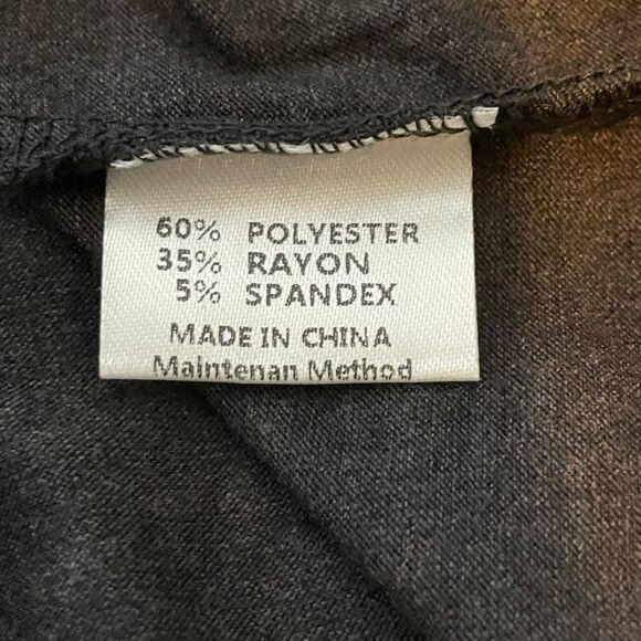 Halogen Back Keyhole Tank Top Grey Beluga Lightweight Knit Sleeveless Crewneck S - Picture 8 of 9